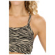 Athlecia Γυναικείο μπουστάκι Larissa Printed Sports Bra